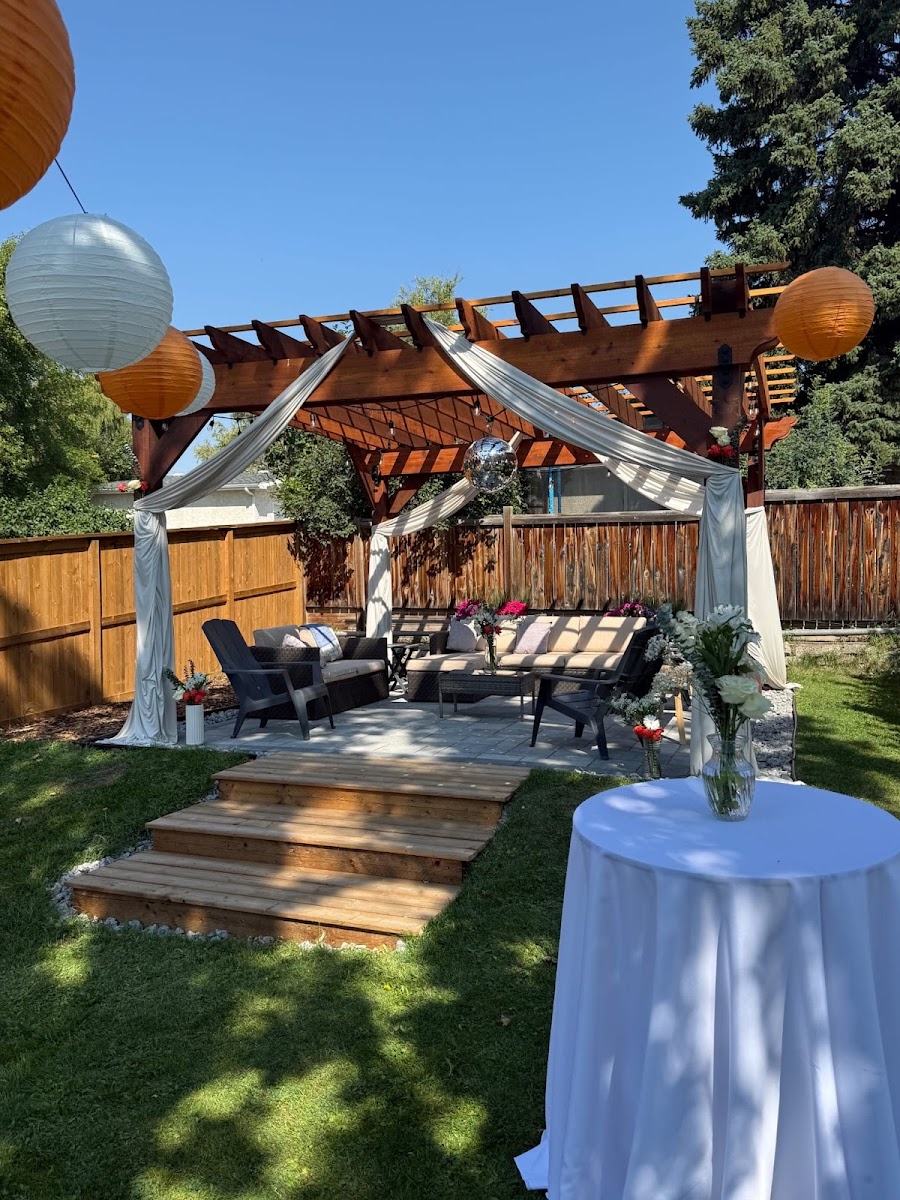 How a Cedar Pergola and Paving Stone Patio Transformed a Calgary Backyard