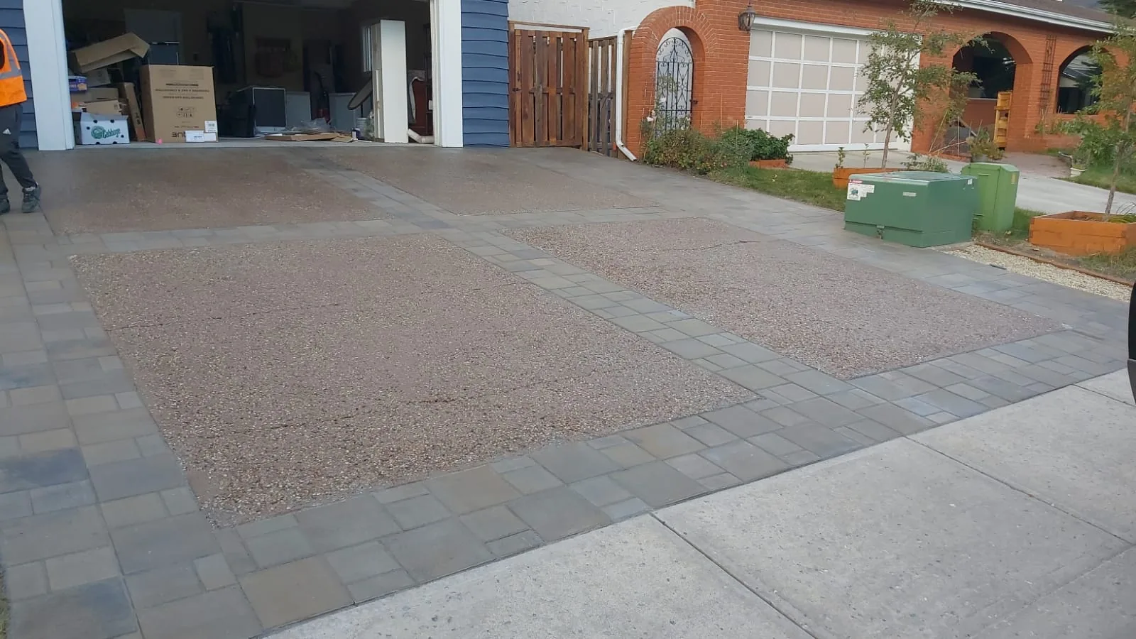 Interlocking backyard photo 2