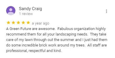 Archived A Green Future customer project review 14