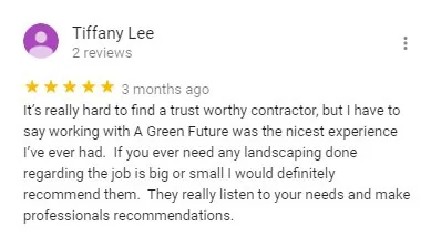 Archived A Green Future customer project review 47