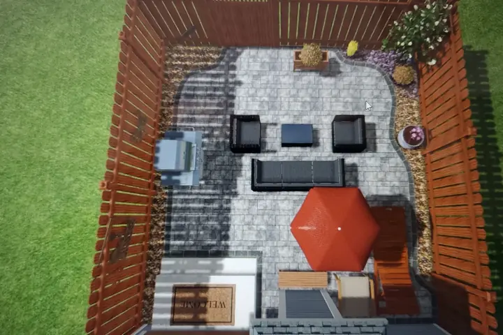 3D Landscape Design project completed by A Green Future
