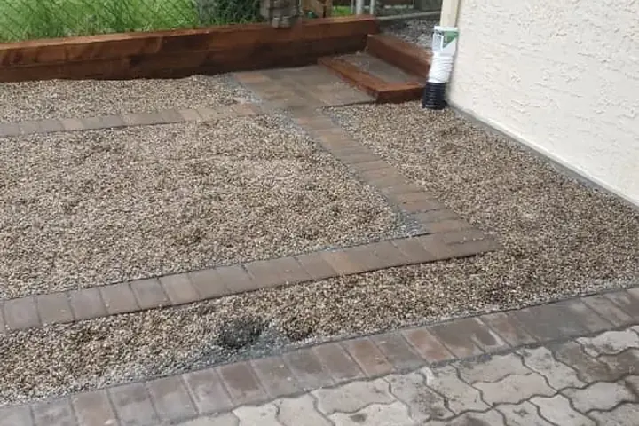 Landscaping and Yard Grading project completed by A Green Future
